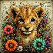 panneau simili  : modèle 2355- LIONCEAU 