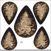 Kit créatif :PARURE BOUCLE D'OREILLE-PENDENTIF: modèle 60