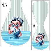Panneau pour PORTE Clés  : modèle 15