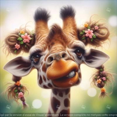 panneau simili GIRAFE : modèle 2094