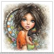 Panneau simili 10x10cm : modéle -54