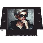 Panneau SIMILI 40x27cm : modèle FEMME PT2084