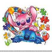 panneau simili STITCH : modèle 14