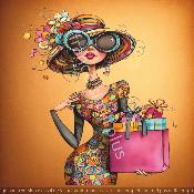 panneau similI  FEMME : modèle 2218