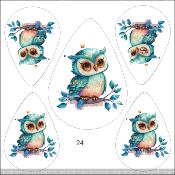 Kit créatif :PARURE BOUCLE D'OREILLE-PENDENTIF: modèle 24