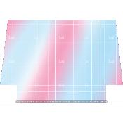 Panneau SIMILI 40x27cm : modèle FEMME TP023A