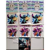 lot 10 panneaux simili 15x15cm : lot 24