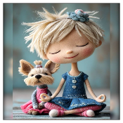 Panneau simili 10x10cm : modéle - 2A