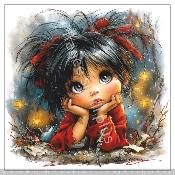 Panneau simili 10x10cm : modéle -33