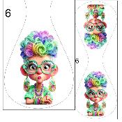 Panneau pour PORTE Clés  : modèle 06