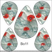 Kit créatif :PARURE BOUCLE D'OREILLE-PENDENTIF  : modèle 11