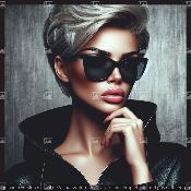panneau simili FEMME : modèle 2084