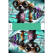 Panneau simili pour pochette moyenne : modèle PC2364