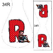 Panneau pour PORTE Clés  : modèle 34R
