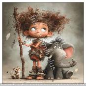 Panneau simili 10x10cm : modéle -A20