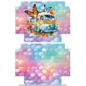 Panneau pour TOUSSE DE TOILETTE :modéle 2