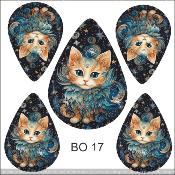 Kit créatif :PARURE BOUCLE D'OREILLE-PENDENTIF  : modèle 17