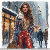 panneau similI  FEMME : modèle 2193