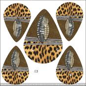 Kit créatif :PARURE BOUCLE D'OREILLE-PENDENTIF: modèle 53