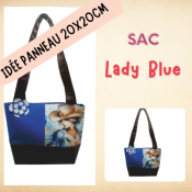 Sac Lady Blue : lien dans la description 