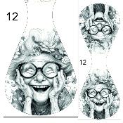 Panneau pour PORTE Clés  : modèle 12