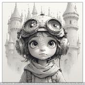 Panneau simili 10x10cm : modéle -35