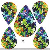 Kit créatif :PARURE BOUCLE D'OREILLE-PENDENTIF: modèle 44