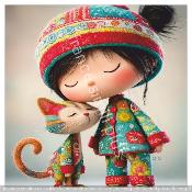 Panneau simili 10x10cm : modéle -55