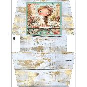 Panneau pour MINI POCHETTE : modèle 4  -FILETTE LECTURE