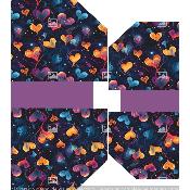 Panneau simili DUO DE POCHETTE L ET XL  : modèle 03