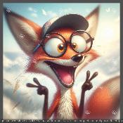 panneau simili RENARD FUN : modèle 2130