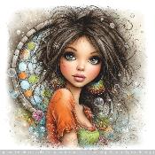 panneau simili  : modèle 2237- FEMME 