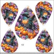 Kit créatif :PARURE BOUCLE D'OREILLE-PENDENTIF: modèle 62