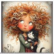 Panneau simili 10x10cm : modéle -A7