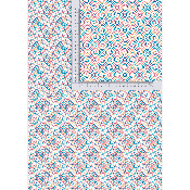 Simili cuir 10cmx140cm : modèle GEOMETRIE  SM71