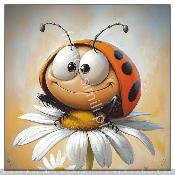 Panneau simili 10x10cm : modéle -13