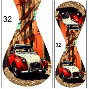 Panneau pour PORTE Clés  : modèle 32
