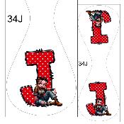 Panneau pour PORTE Clés  : modèle 34J