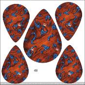 Kit créatif :PARURE BOUCLE D'OREILLE-PENDENTIF: modèle 49