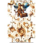 Panneau pour TOUSSE DE TOILETTE :modéle 7