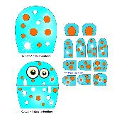 Kit couture créatif :DOUDOU MANGE SOUCIS : modèle 1