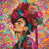 panneau simili  : modèle 2313-FEMME FRIDA