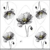 Kit créatif :PARURE BOUCLE D'OREILLE-PENDENTIF: modèle 47