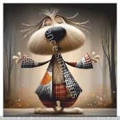 Panneau simili 10x10cm : modéle -52