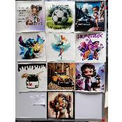 lot 10 panneaux simili 15x15cm : lot 20