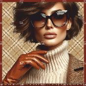 panneau simili FEMME : modèle 2080