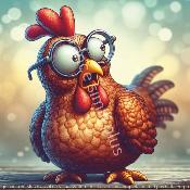 panneau similI  POULE FUN : modèle 2200