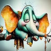 panneau simili  : modèle 2361- ELEPHANT