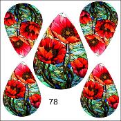 Kit créatif :PARURE BOUCLE D'OREILLE-PENDENTIF: modèle 78