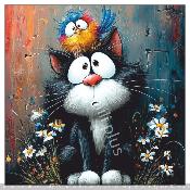 Panneau simili 10x10cm : modéle -A30